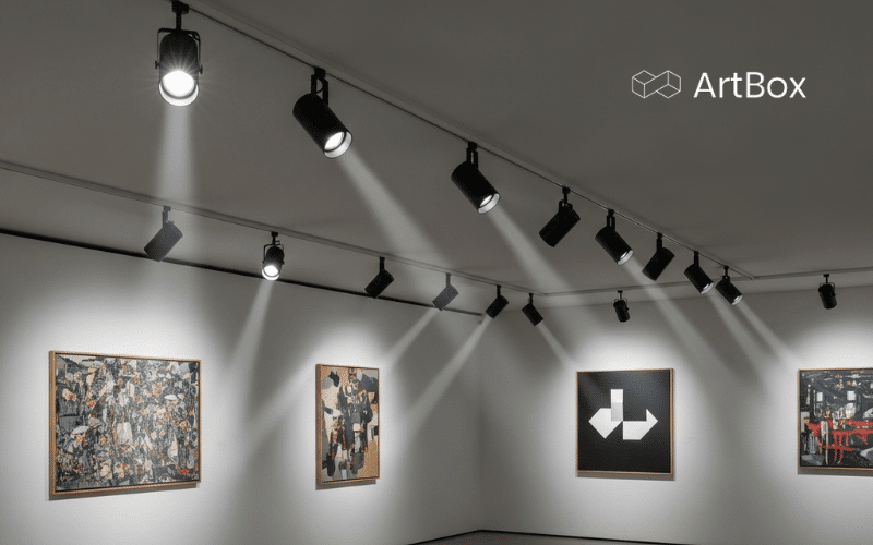 comparativa sistemas iluminacion led galeria exposiciones arte contemporaneo