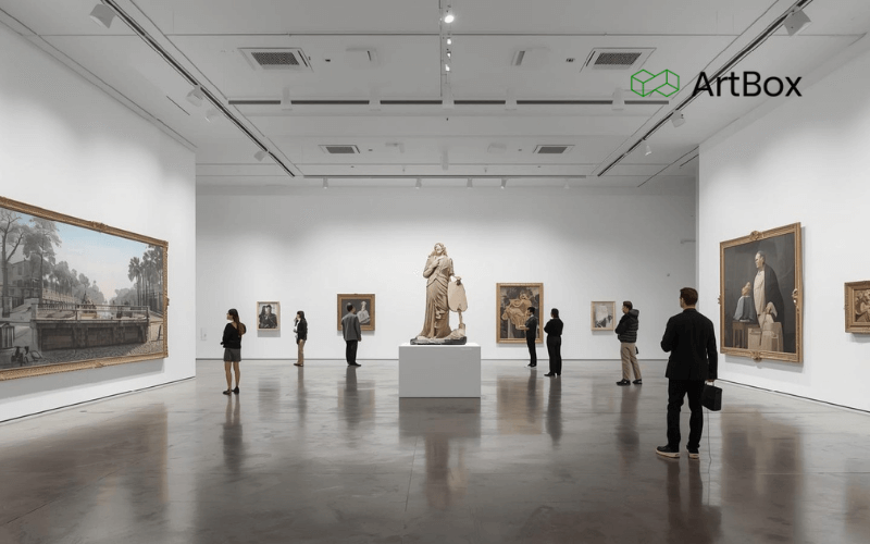 Obras arte gran formato exposicion museo arte contemporaneo